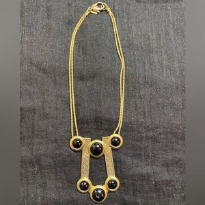 Pamela Love Black Gold Statement Necklace